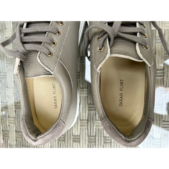 Sarah Flint “Perfect Sneaker” Taupe – Size Women’s 8.5 - Brand New in Box. - Picture 7 of 9
